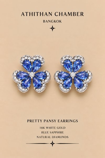 PRETTY PANSY Earrings