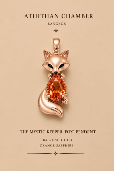 THE MISTIC KEEPER FOX Pendant(copy)