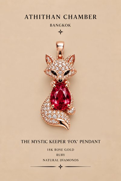 THE MISTIC KEEPER FOX Pendant