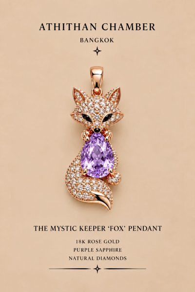 THE MISTIC KEEPER FOX Pendant