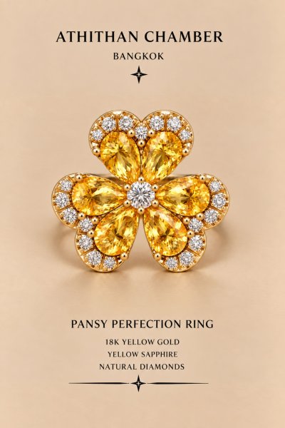 PANSY PERFECTION Ring