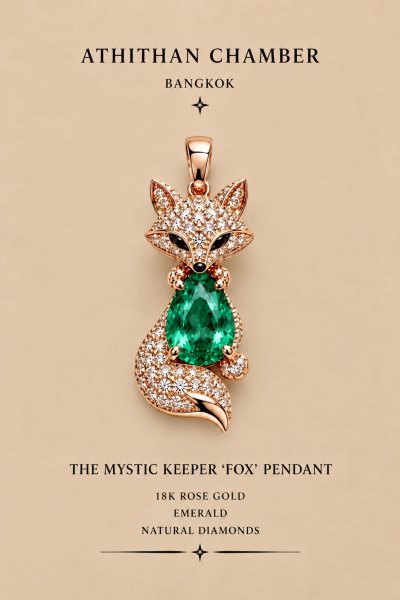 THE MISTIC KEEPER FOX Pendant