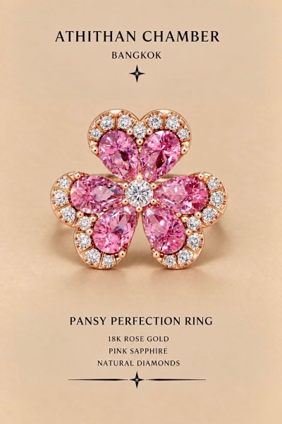 PANSY PERFECTION Ring