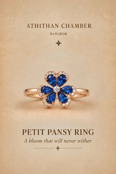 PETIT PANSY Ring