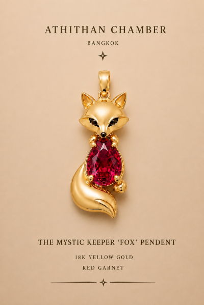 THE MISTIC KEEPER FOX Pendant