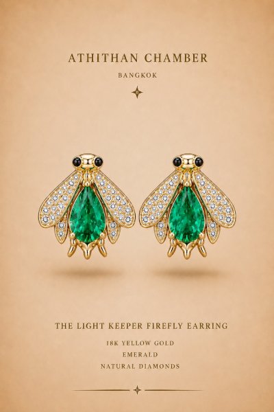 THE LIGHT KEEPER FIREFLY Earrings