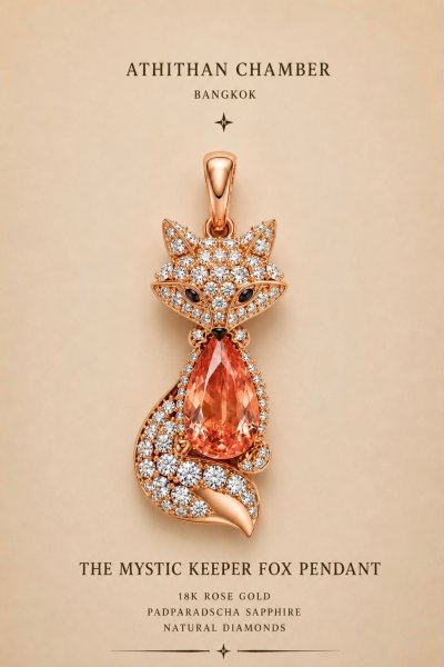 THE MYSTIC KEEPER FOX Pendant