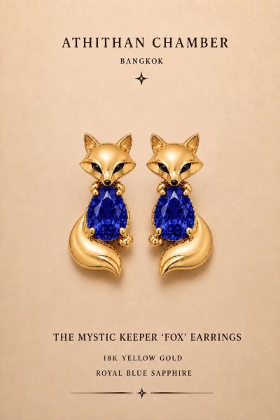 THE MISTIC KEEPER FOX Earrings