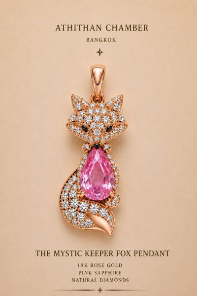 THE MYSTIC KEEPER FOX Pendant