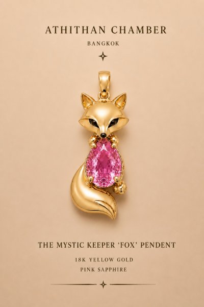 THE MISTIC KEEPER FOX Pendant
