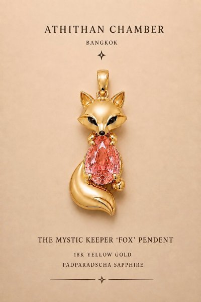 THE MISTIC KEEPER FOX Pendant