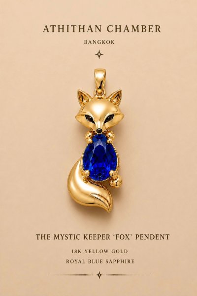 THE MISTIC KEEPER FOX Pendant