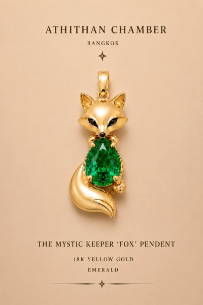 THE MISTIC KEEPER FOX Pendant