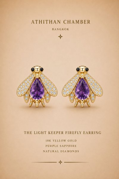 THE LIGHT KEEPER FIREFLY Earrings