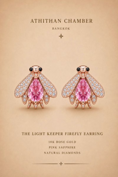 THE LIGHT KEEPER FIREFLY Earrings