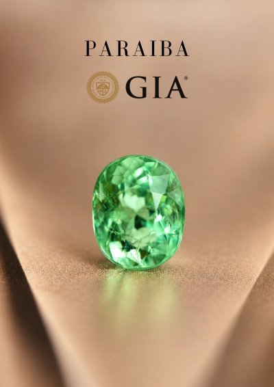 0.81 กะรัต / GIA / พาไรบา (Green)