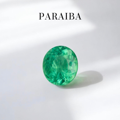 0.84 ct. / Paraiba (Bluish Green) H