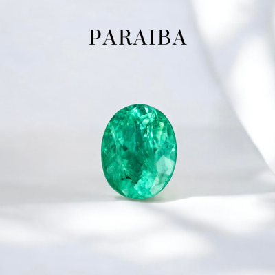 0.58 ct. / Paraiba (Bluish Green)