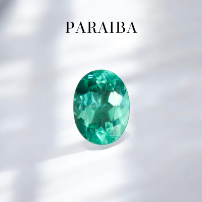 1.68 กะรัต / พาไรบ้า (Blue Green)
