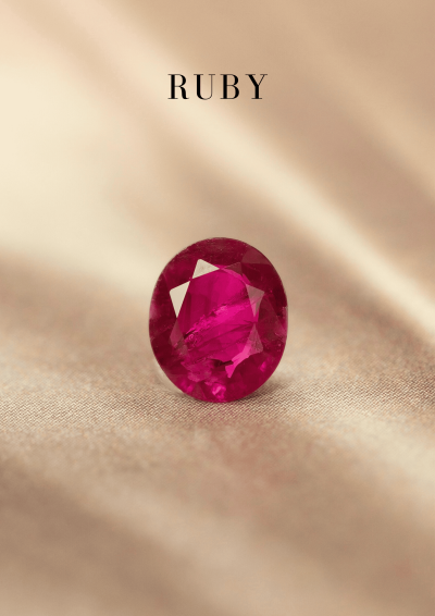 0.59 ct. / GIL / H / Ruby (SIAM)