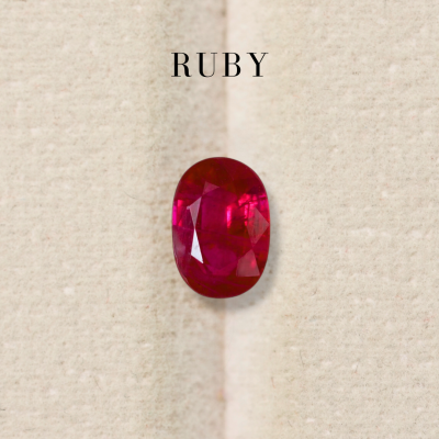 1.12 ct. / Sapphire (Pigeon's Blood Ruby) / H
