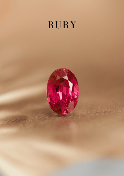 0.97 ct. / Ruby (SIAM) / H/GIA