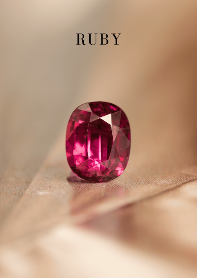 1.07 ct. / Ruby (SIAM) / H/GIA