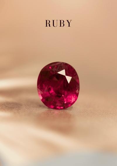 1.22 ct. / Ruby (SIAM) / H/GIA