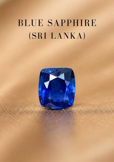 0.43 กะรัต / GIL / UH / แซฟไฟร์ (Royal Blue)