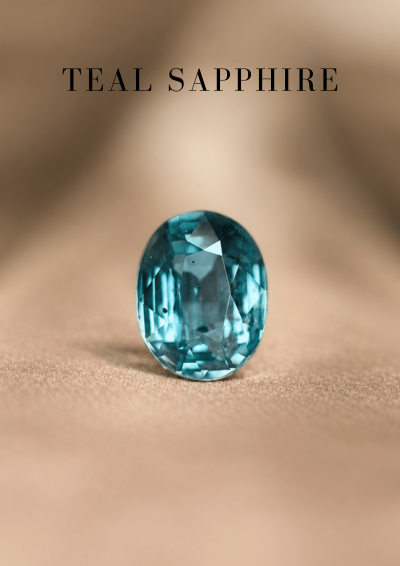 1.07 ct. / UH / GIL / Sapphire (Teal)
