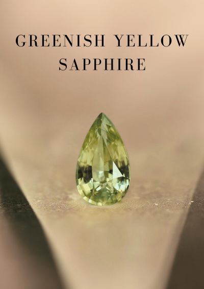 1.09 ct. / GIL / H / Sapphire (Greenish Yellow)