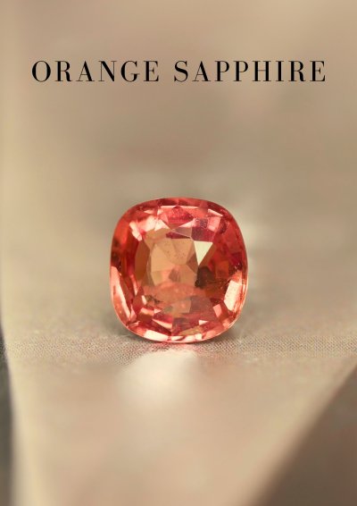 1.11 ct. / GUILD / UH / Sapphire (Orange)