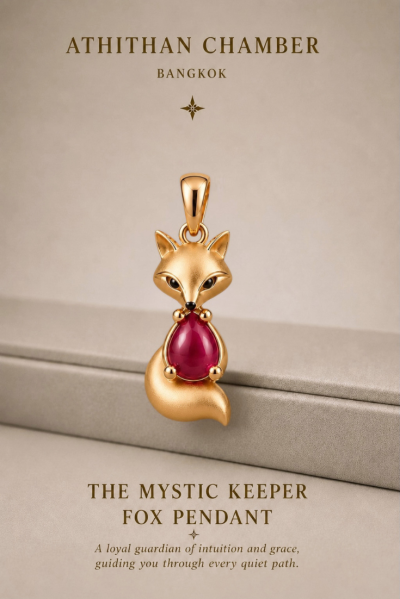 THE MYSTIC KEEPER FOX Pendant