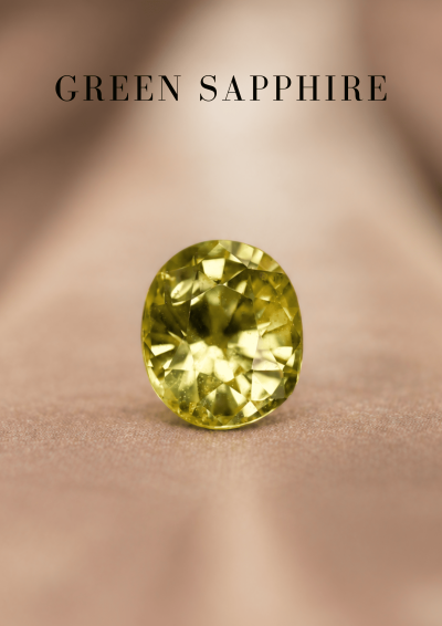 1.31 ct. / UH / GIL / Sapphire (Green)