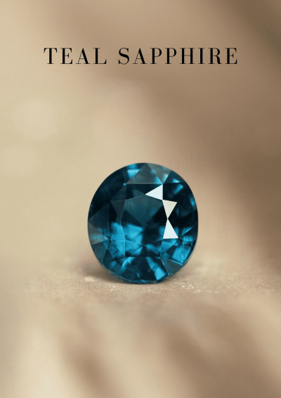 1.33 ct. / UH / GIL / Sapphire (Teal)