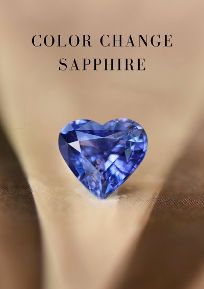 1.34 ct. / GUILD / H / Sapphire (Color Change)