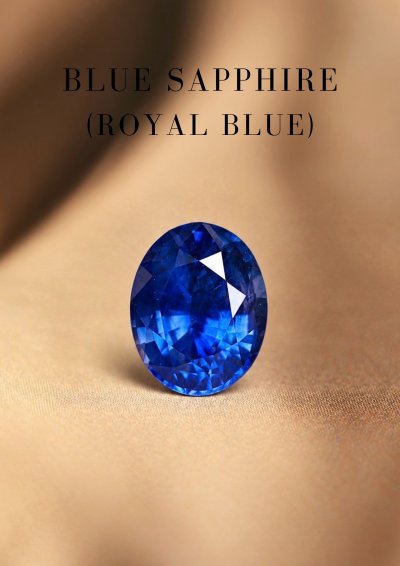 1.74 ct. / GIL / H / Sapphire (Royal Blue)