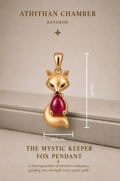 THE MYSTIC KEEPER FOX Pendant