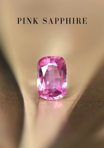 0.55 กะรัต / GIL / H / แซฟไฟร์ (Pink)