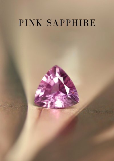 0.77 กะรัต / GIL / UH / แซฟไฟร์ (Pink)