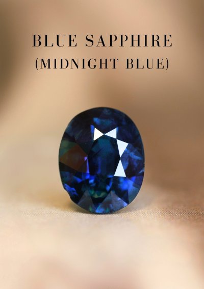 2.03 กะรัต / LOTUS / UH / แซฟไฟร์ (Midnight Blue)