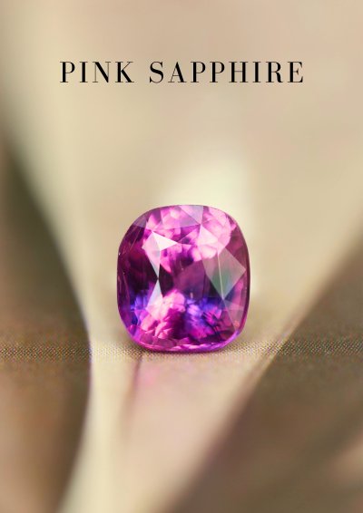 1.00 กะรัต / GIL / UH / แซฟไฟร์ (Pink)