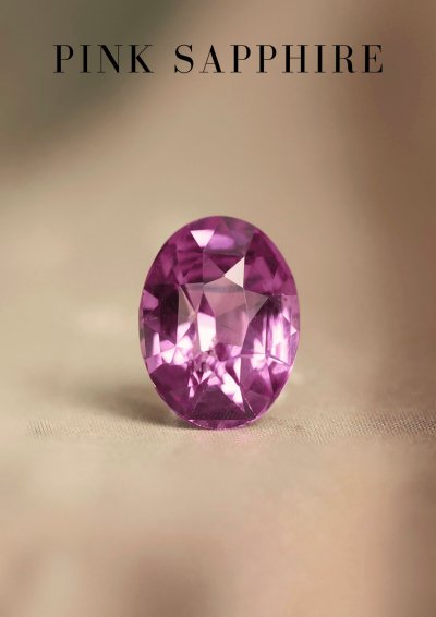 1.06 กะรัต / GIL / UH / แซฟไฟร์ (Boysenberry Pink)