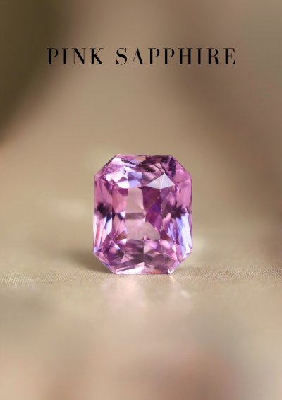1.07 กะรัต / GIL / UH / แซฟไฟร์ (Peony Pink)