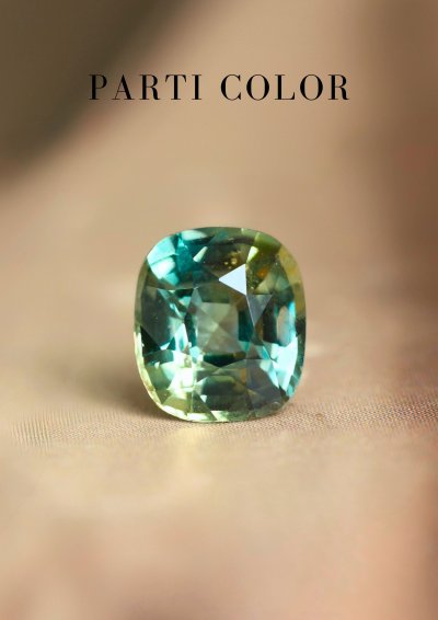 1.11 ct. / GIL / UH / Sapphire (Parti Color)