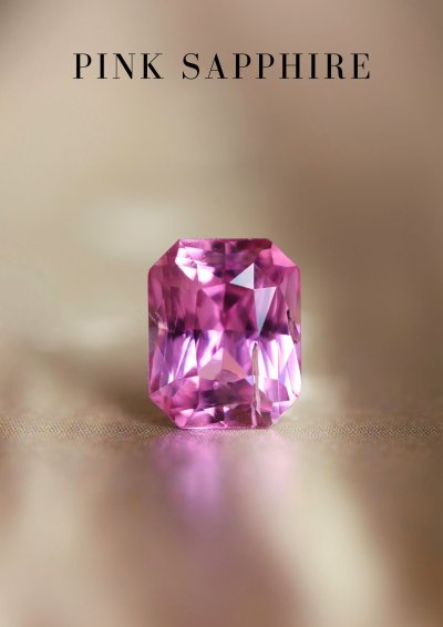 1.14 กะรัต / GIL / H / แซฟไฟร์ (Pink)