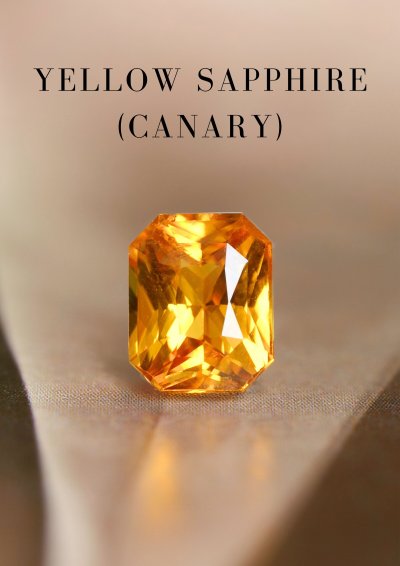 1.06 กะรัต / GUILD / H / แซฟไฟร์ (Canary Yellow)