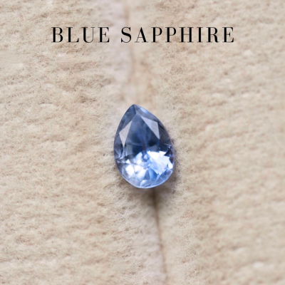 0.68 ct. / Sapphire (Blue) / H