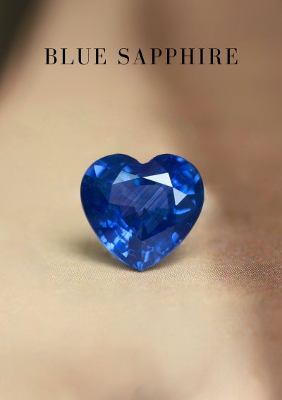 1.60 ct. / GIL / H / Sapphire (Blue)