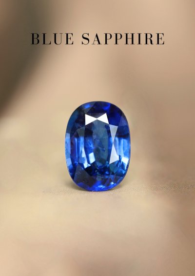 1.74 กะรัต / GIL / H / แซฟไฟร์ (Blue)